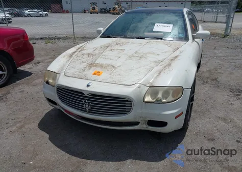 2007 Maserati Quattroporte Base Automatic/Executive Gt Automatic/Sport Gt Automatic z USA, uszkodzony, nr VIN ZAMFE39A070029559